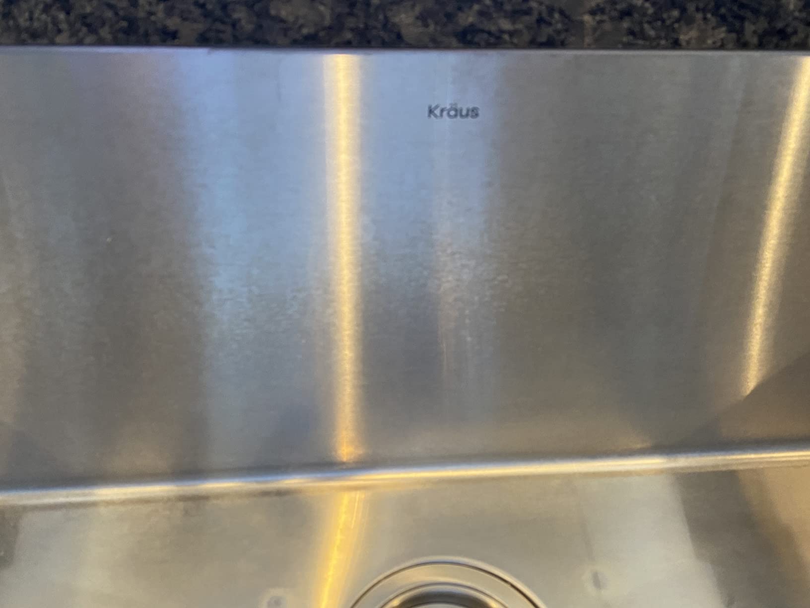 KRAUS Stainless Steel 32 in 16 Gauge Undermount Sink KHU100-32 | TRU16 steel construction, rounded corners, channel grooves, NoiseDefend pads customer photo 1