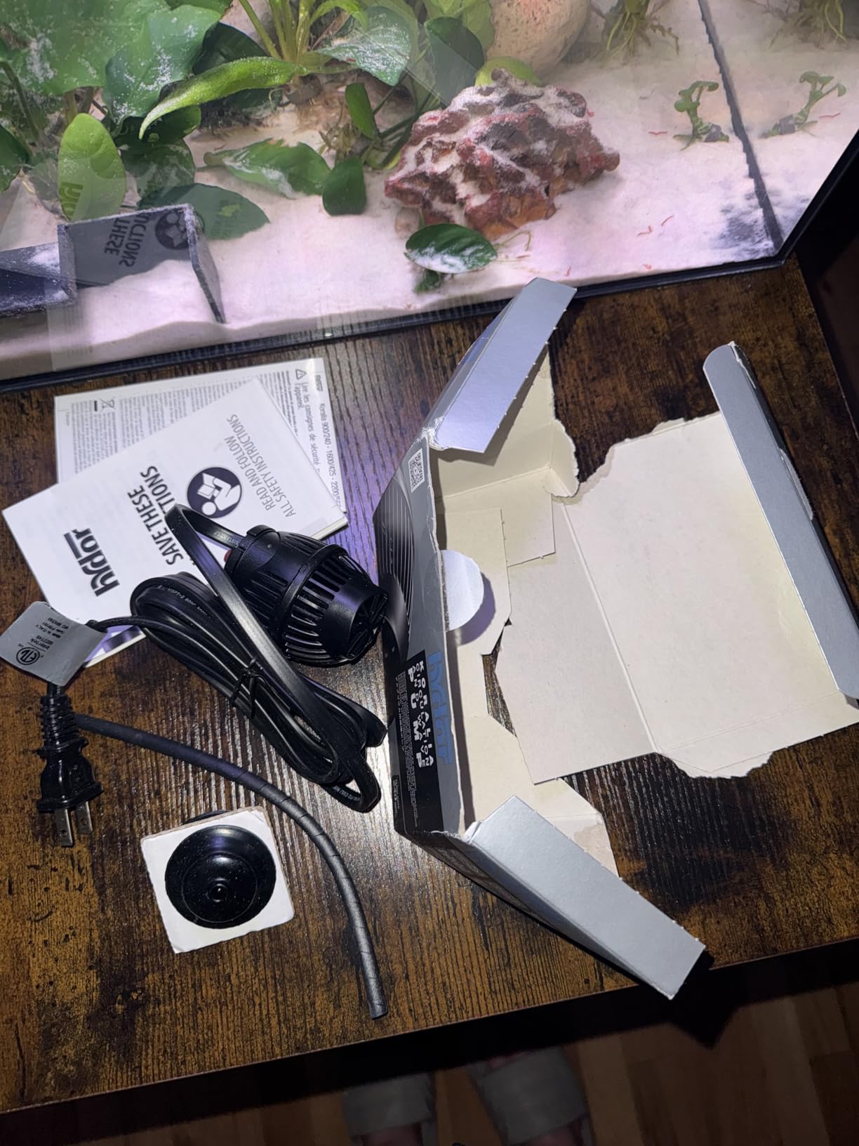 Hydor Koralia Nano Aquarium Circulation Pump, Includes Built-In Cable Protector, 240 GPH, Measures 2.4-Inches & is Ideal for Fresh or Salt Water Use customer photo 1