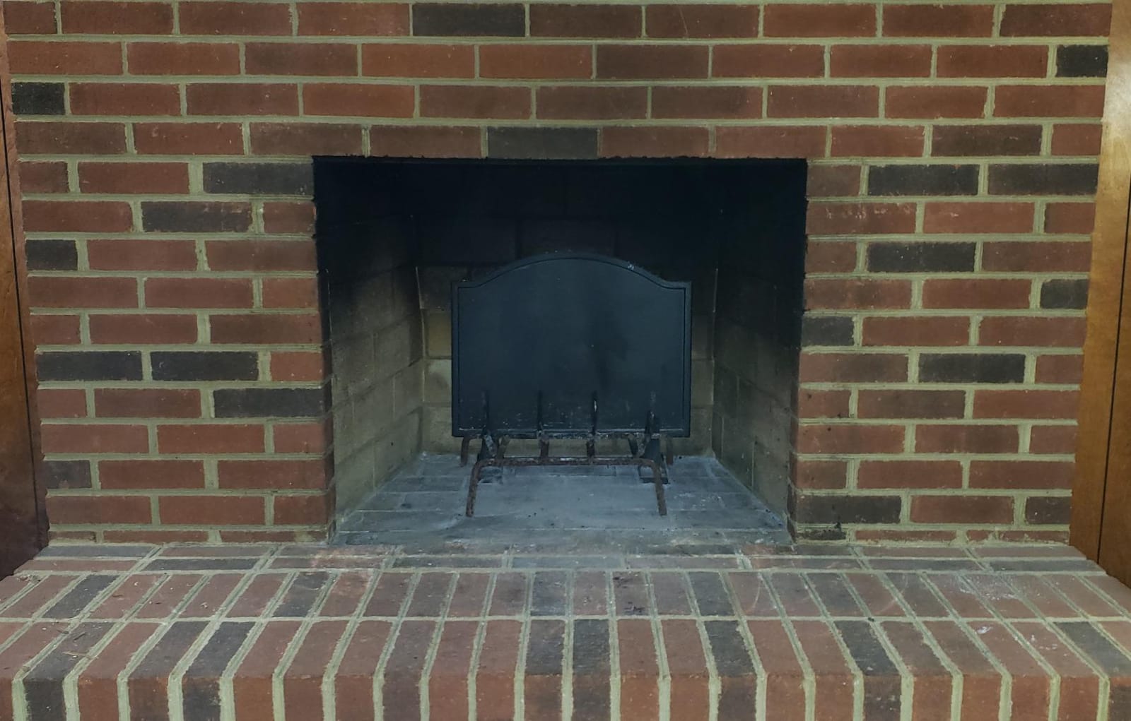 Pleasant Hearth AT-1001 Ascot Fireplace Screen, Black Medium customer photo 1