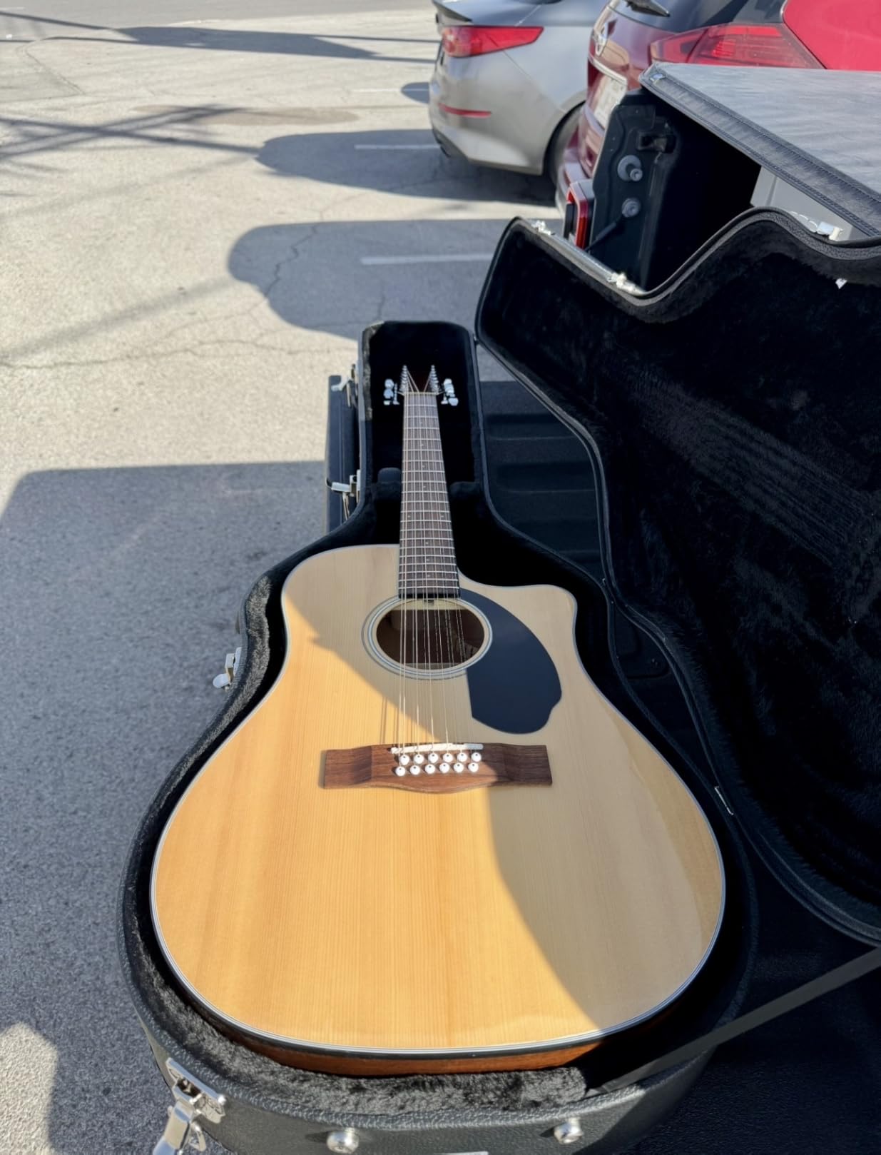 Fender Classical Hardshell Case, Black customer photo 2