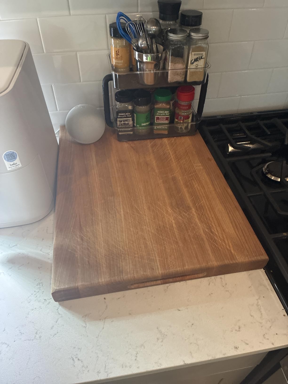 John Boos R-Board Series Rectangular Wooden Walnut Cutting Board 18