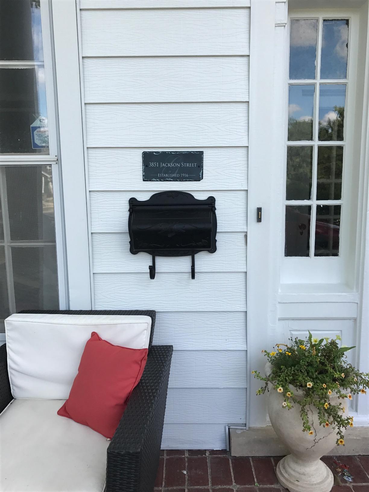 Special Lite Floral Horizontal Wall Mount Mailbox - Copper Aluminum Mailbox for Wall Mount - SHF-1001-CP customer photo 1