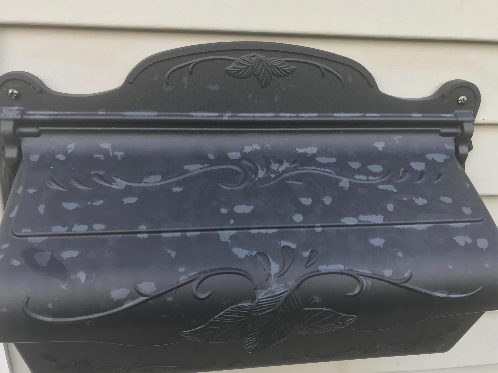 Special Lite Floral Horizontal Wall Mount Mailbox - Copper Aluminum Mailbox for Wall Mount - SHF-1001-CP customer photo 2