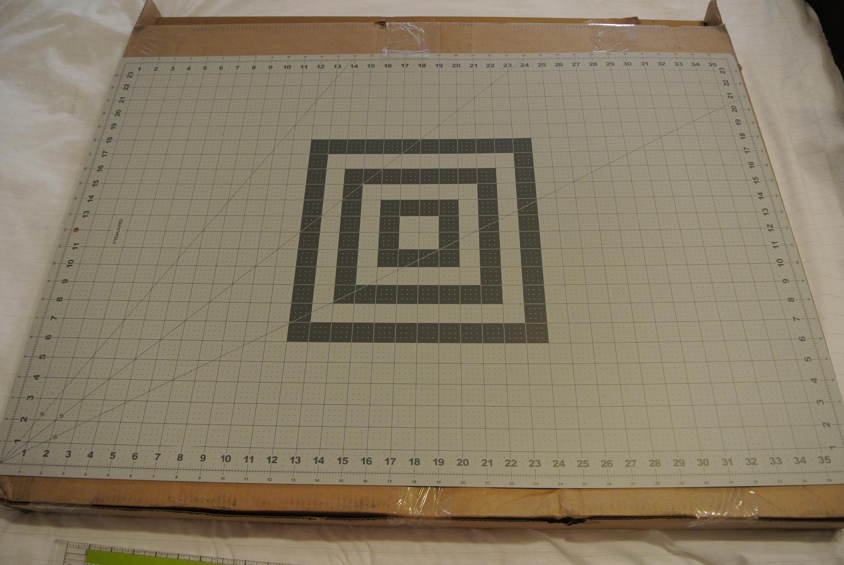 Fiskars Self Healing Cutting Mat for Quilting, Arts and Crafts, 18