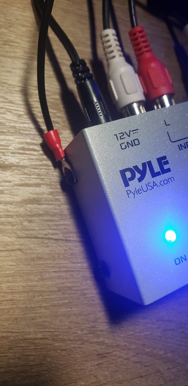 Pyle Ultra Compact Phono Preamp - Mini Turntable Preamp for Audio - Guitar, Microphone - RCA Input/Output for Record Player - Receiver - Amplifier - PP444 customer photo 2