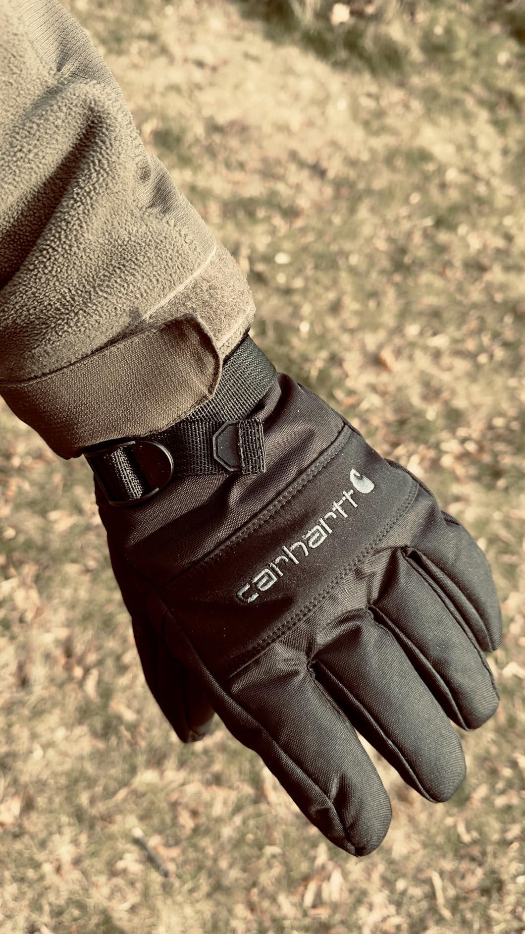 Carhartt Men's Waterproof Insulated Knit Cuff Glove customer photo 1