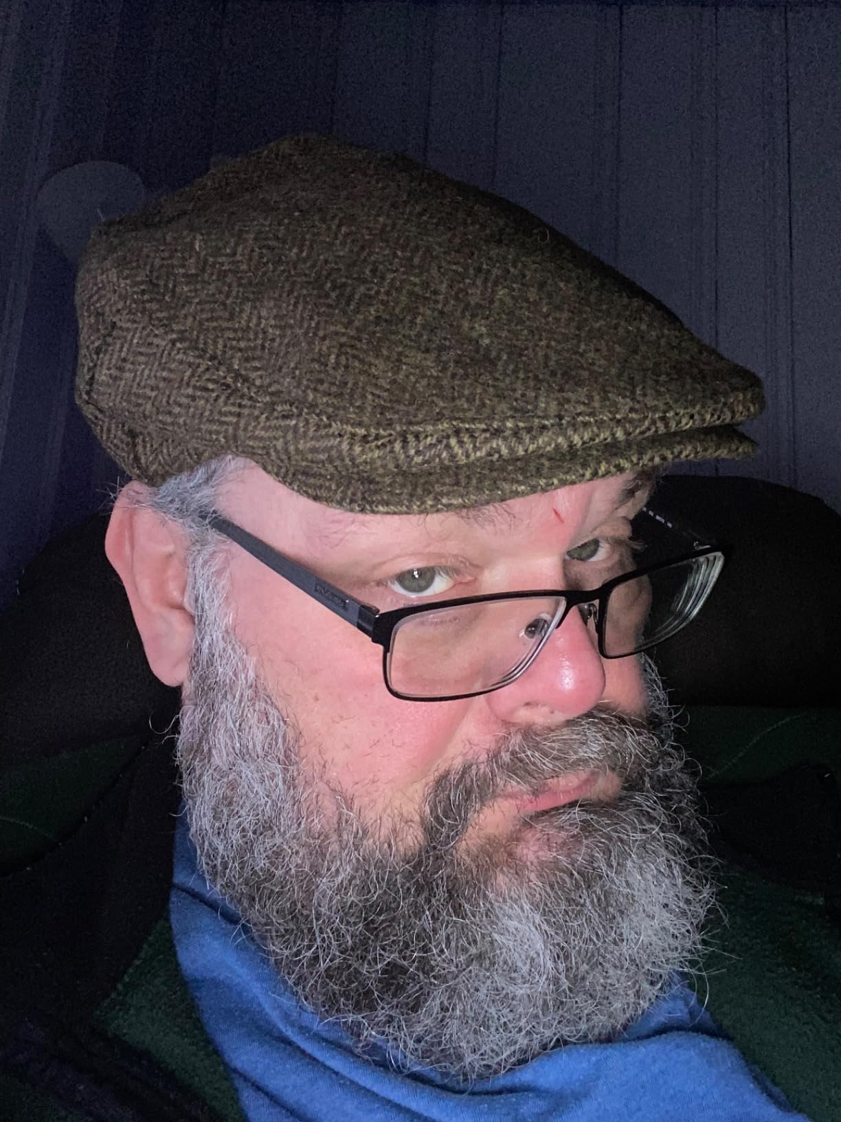 Newsboy Flat Cap, 100% Irish Wool - Made in Ireland customer photo 2