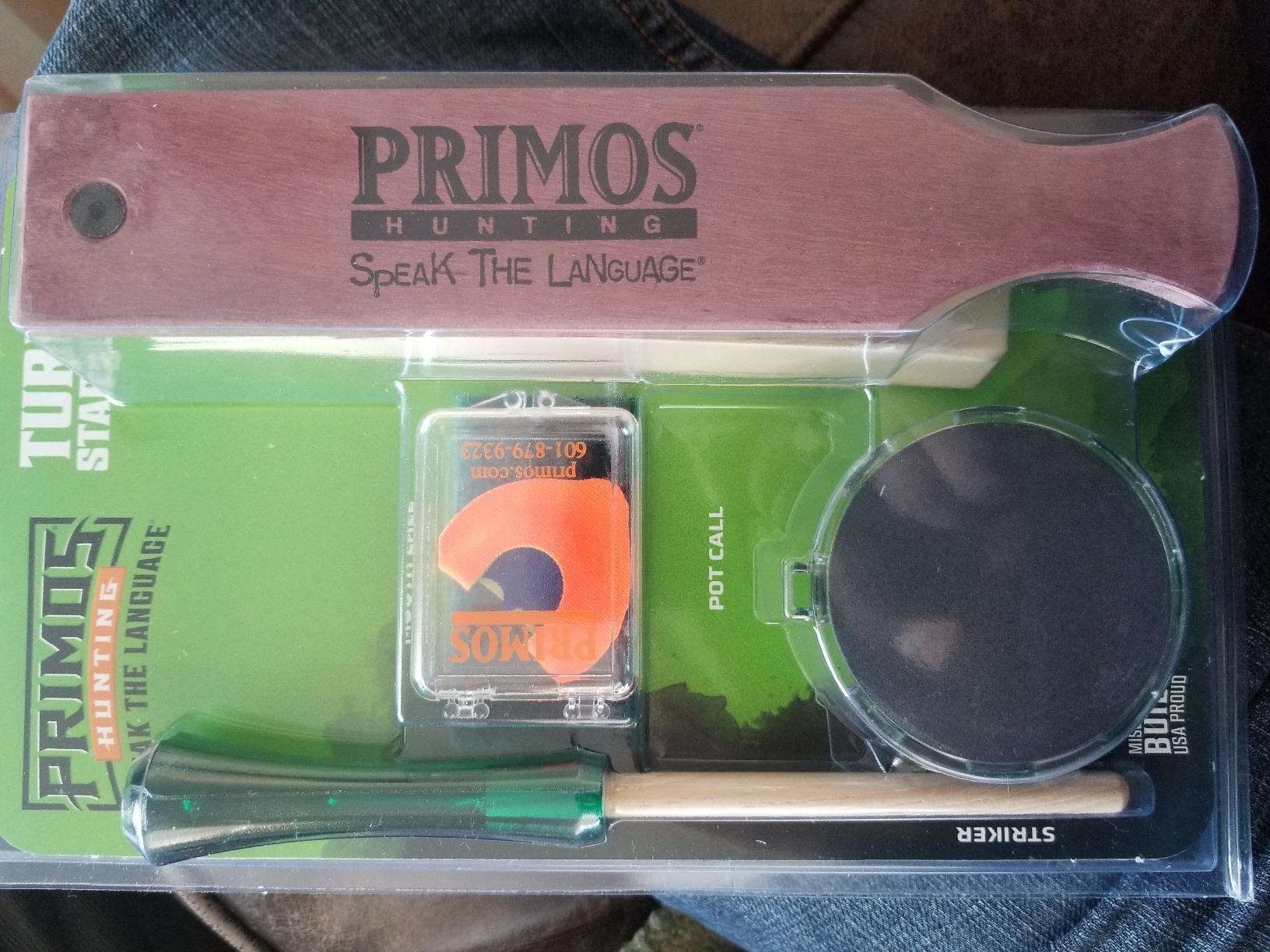 Primos Hunting 272 Friction Call, Turkey, Starter Pack - Sonic Dome Mouth Call, Slate Call, Slim Striker, Double-Sided Box Call, Complete Kit customer photo 1