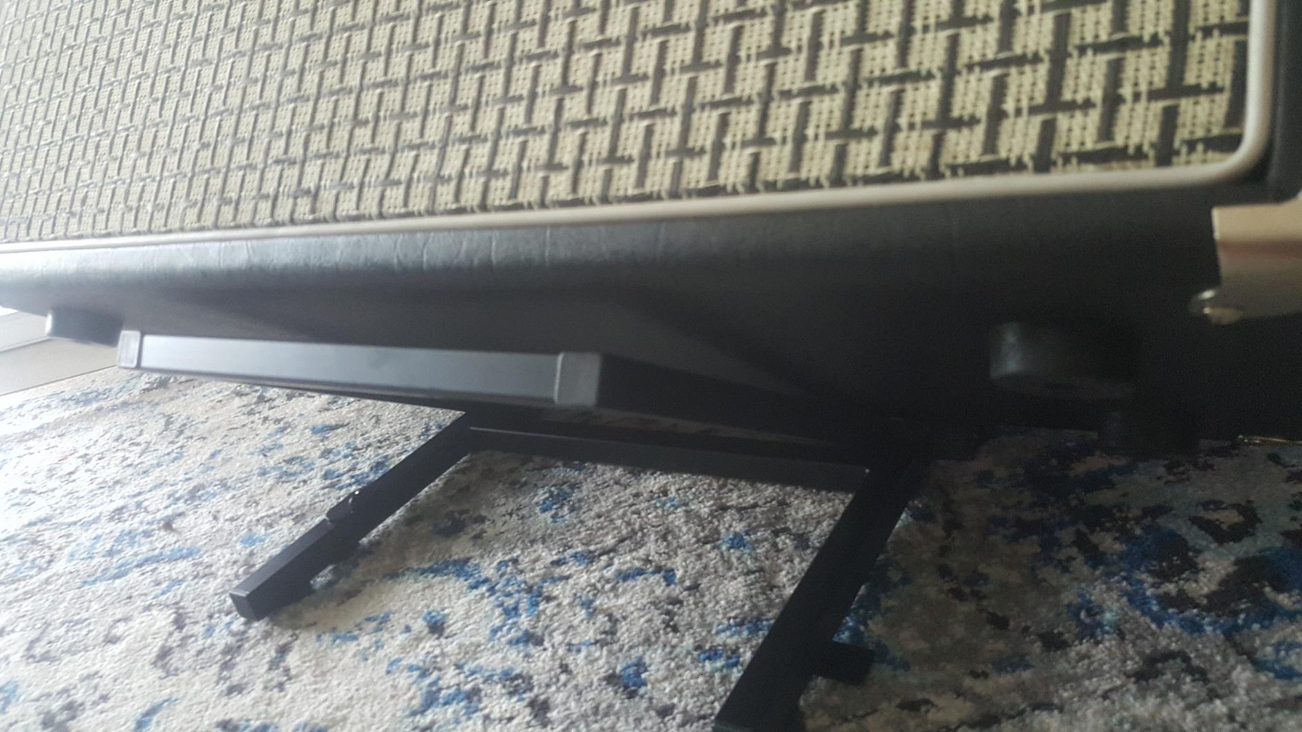 OnStage On-Stage RS6000 Foldable Tiltback Guitar Amp Stand, Black customer photo 2