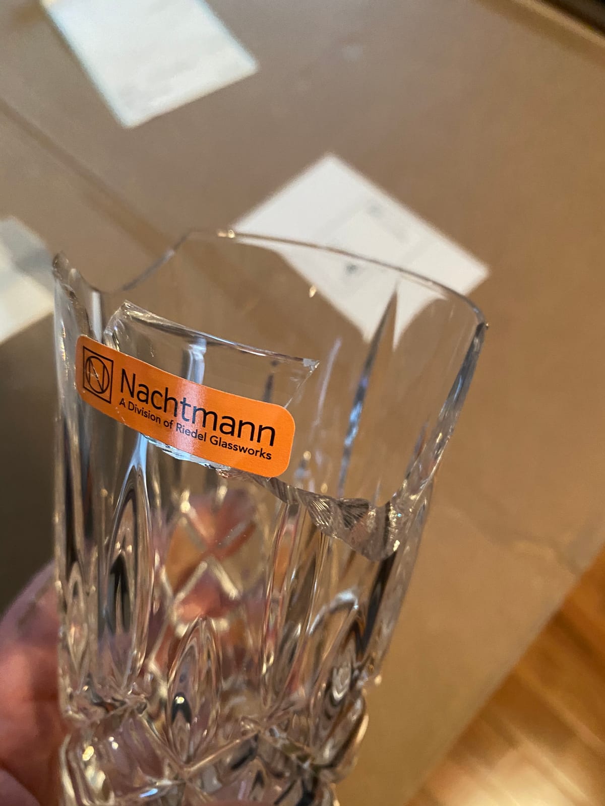 Nachtmann Noblesse 13 oz Long Drink Highball Glasses, Set of 4 | Crystal Glass, Dishwasher Safe, All Purpose Tall Beverage Cup customer photo 2