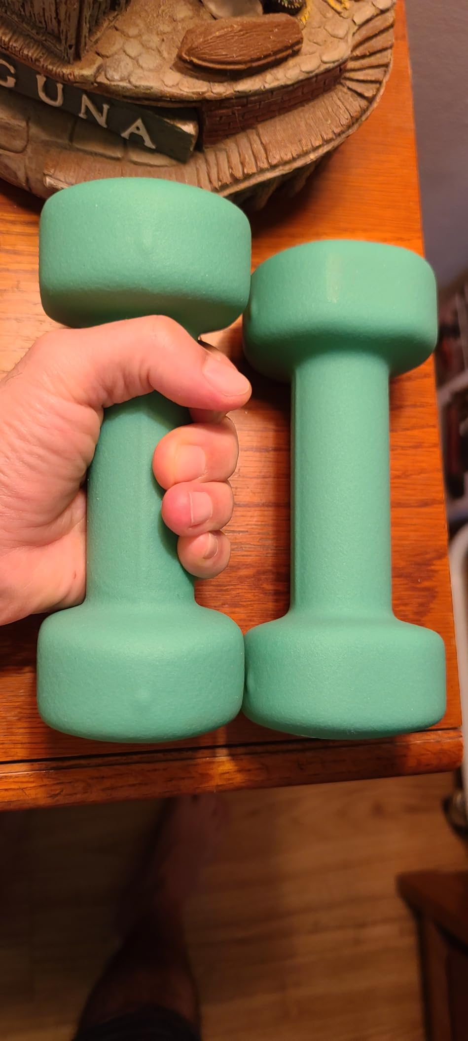 Yes4All Neoprene Coated Dumbbell Hand Weight Sets of 2 customer photo 2