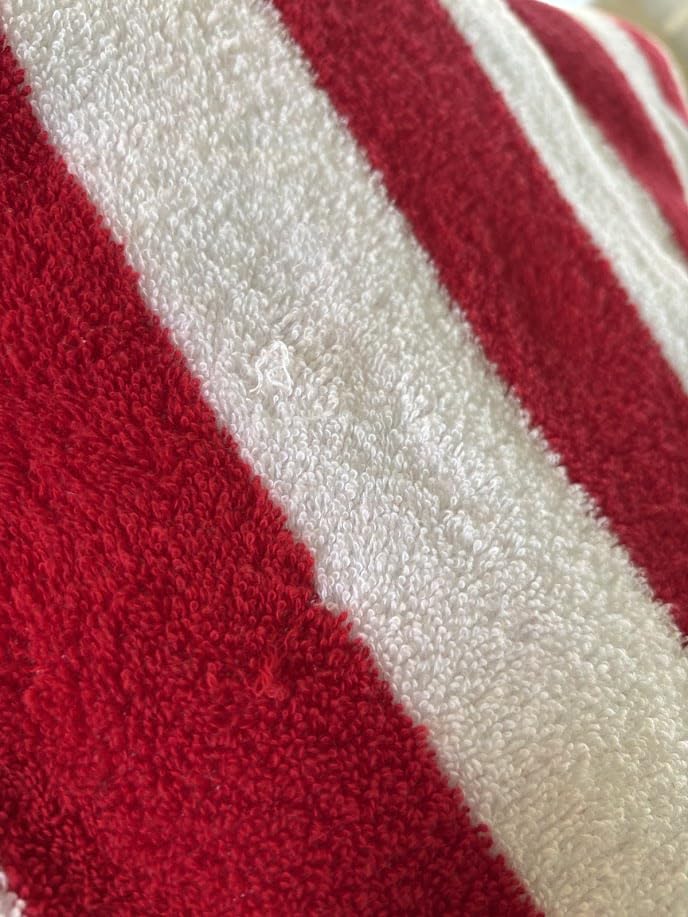 Utopia Towels Cabana Beach Towels, 4 Pack, 30x60 in, Cotton, Striped | Oversized Lightweight Ring Spun Cotton Beach Towels for Pool & Swim Days customer photo 2