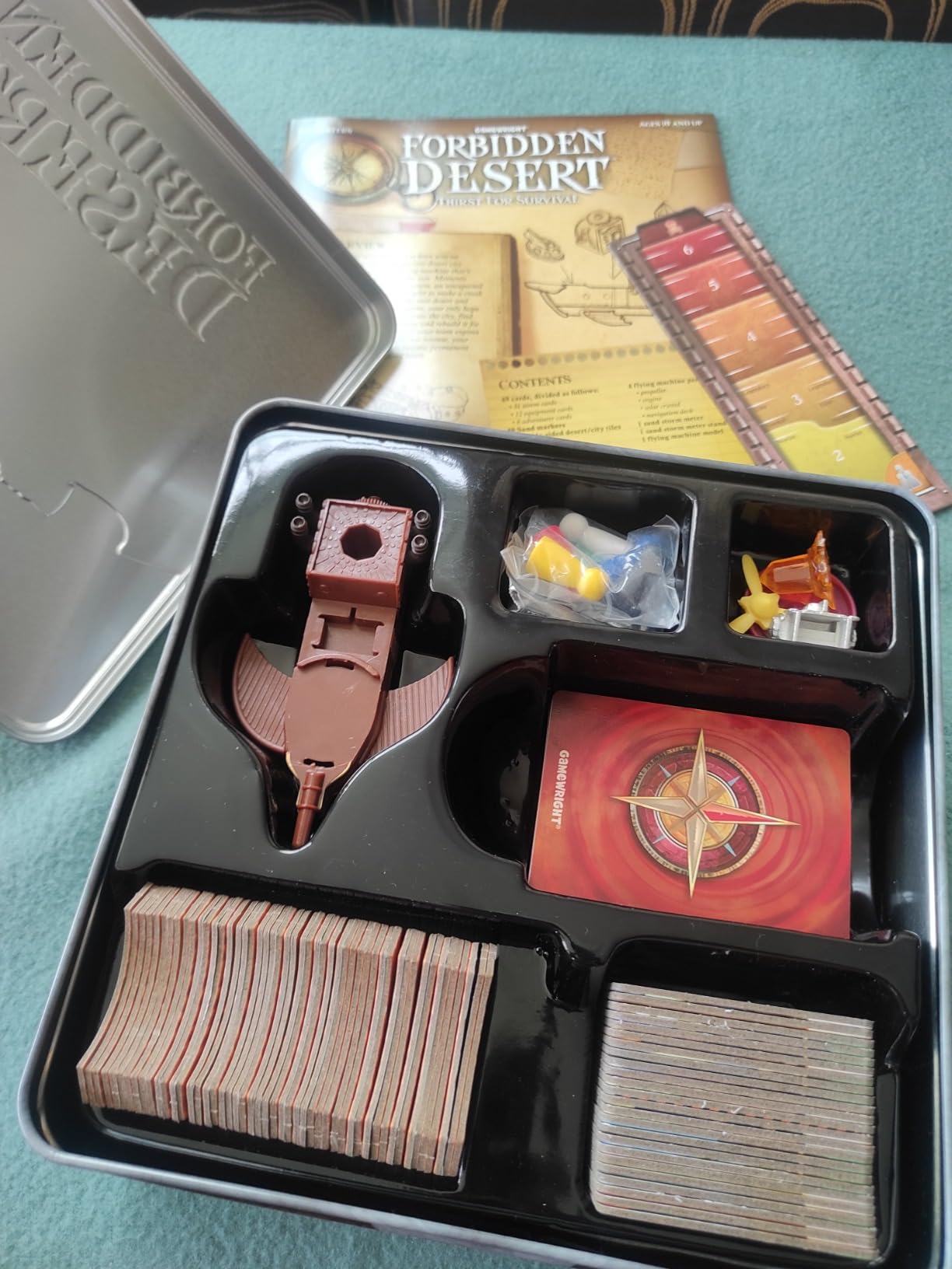 Gamewright Forbidden Desert Cooperative Survival Adventure Board Game customer photo 2