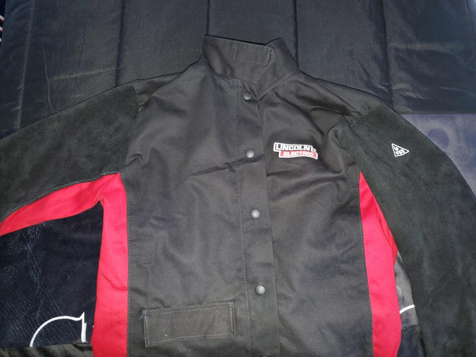 Lincoln Electric Jessi Combs Women's Shadow Welding Jacket, Black/Red, Medium customer photo 1