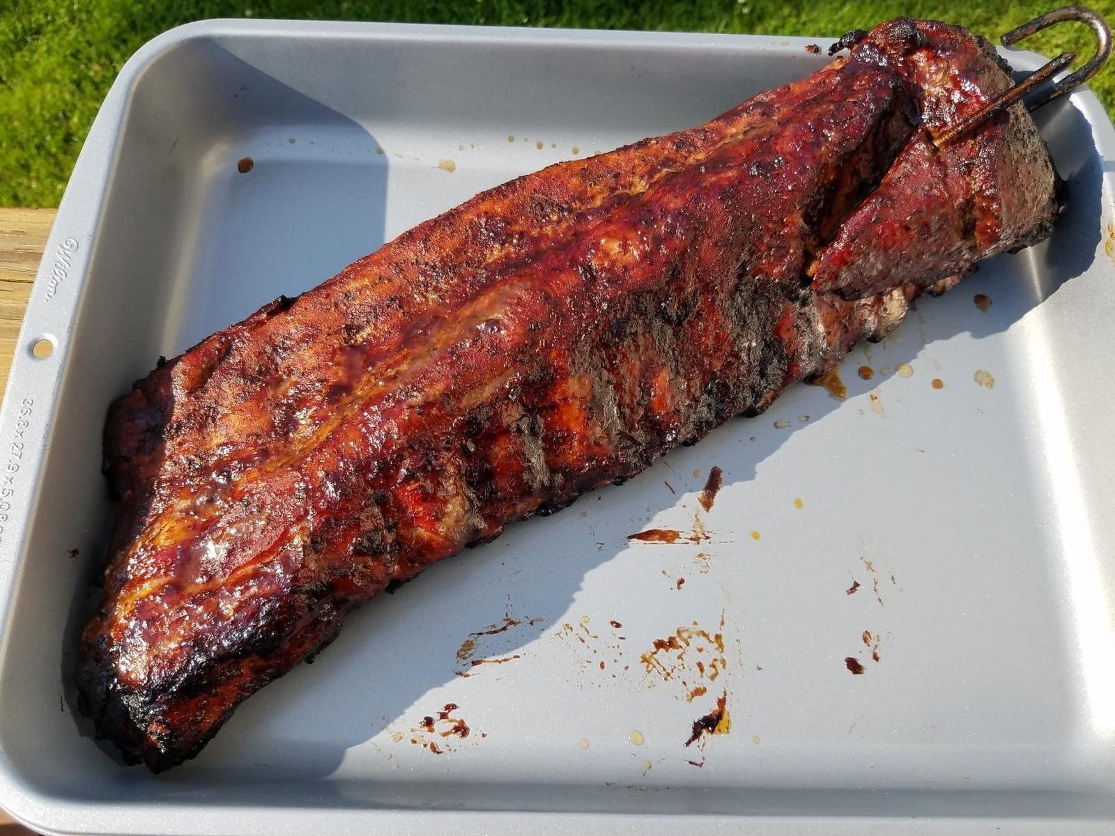 Pit Barrel Cooker Premier Series 18.5 Inch Drum Smoker | Porcelain Coated Steel BBQ Grill, Ugly Drum BBQ Smoker customer photo 2