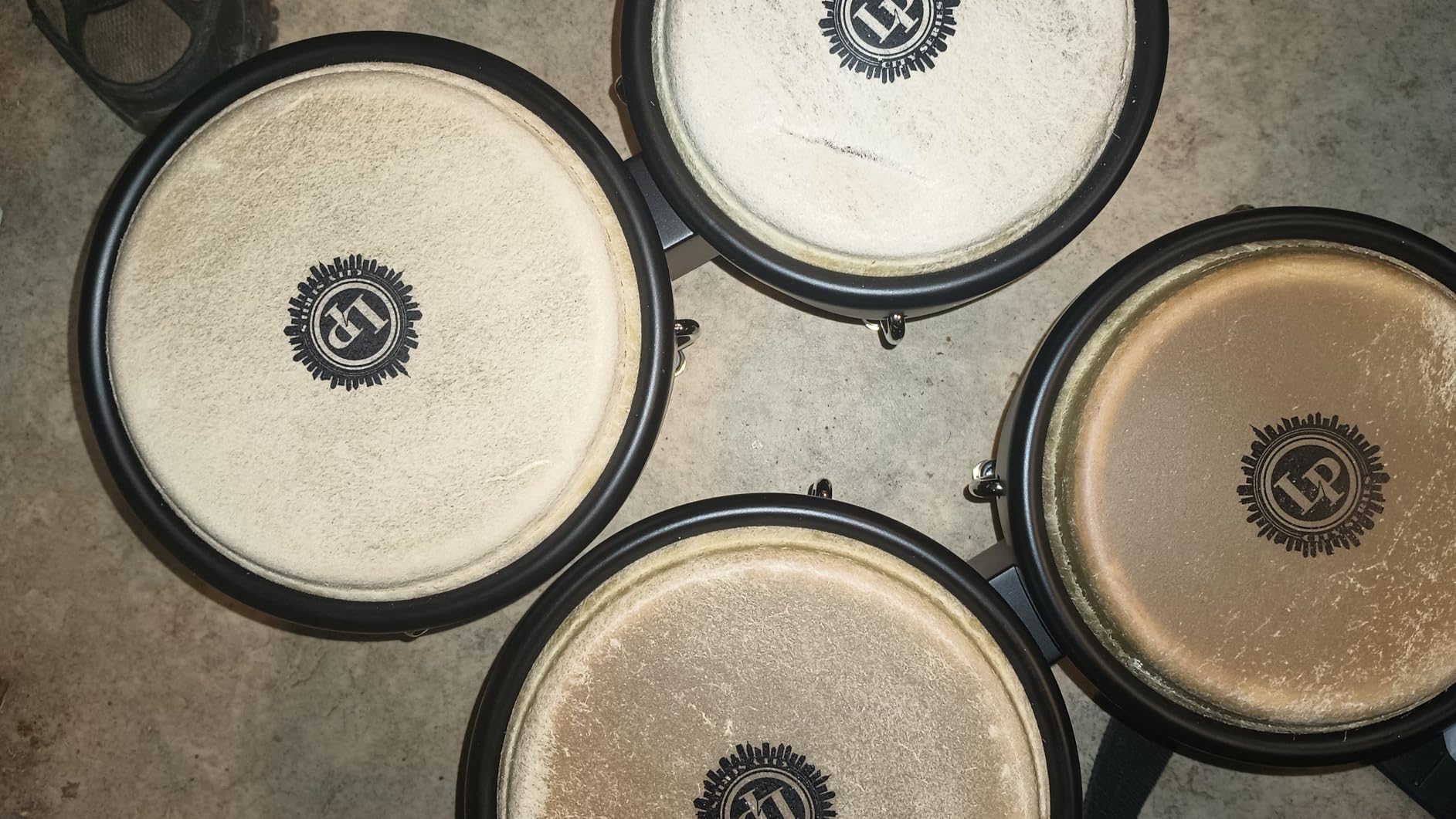 Latin Percussion LP601NY-VSB LP City Wood Bongos - Vintage Sunburst customer photo 1