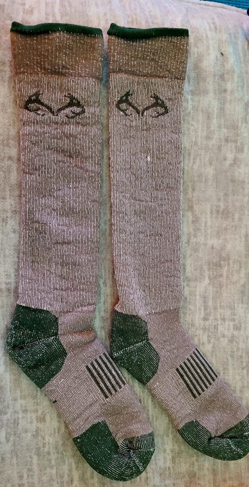 Heavyweight Merino Wool Tall All Season Boot Socks 1 Pair customer photo 2