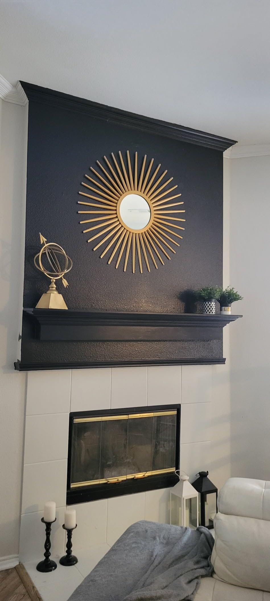 Safavieh Home Collection Sun Flair Mirror, Gold customer photo 1
