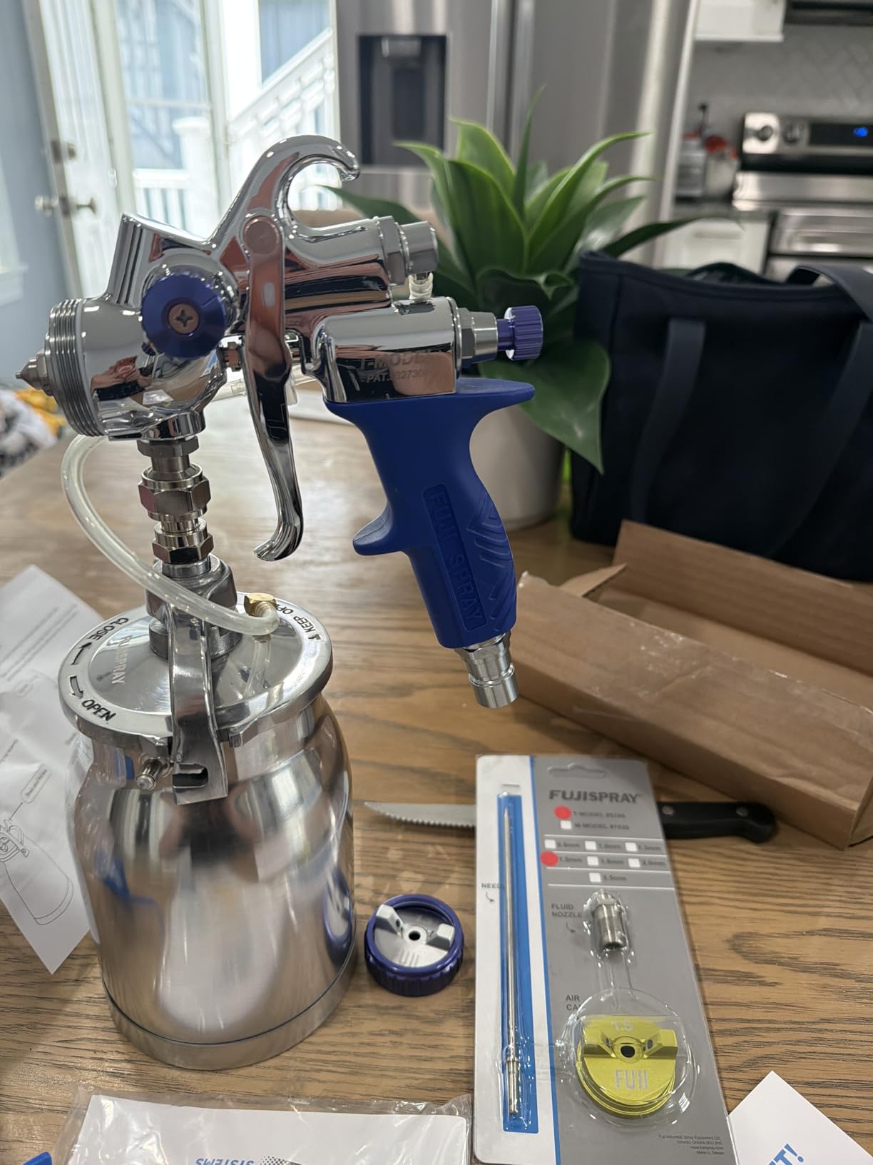 Fuji Spray 5070 - T70 Bottom Feed HVLP Spray Gun customer photo 2