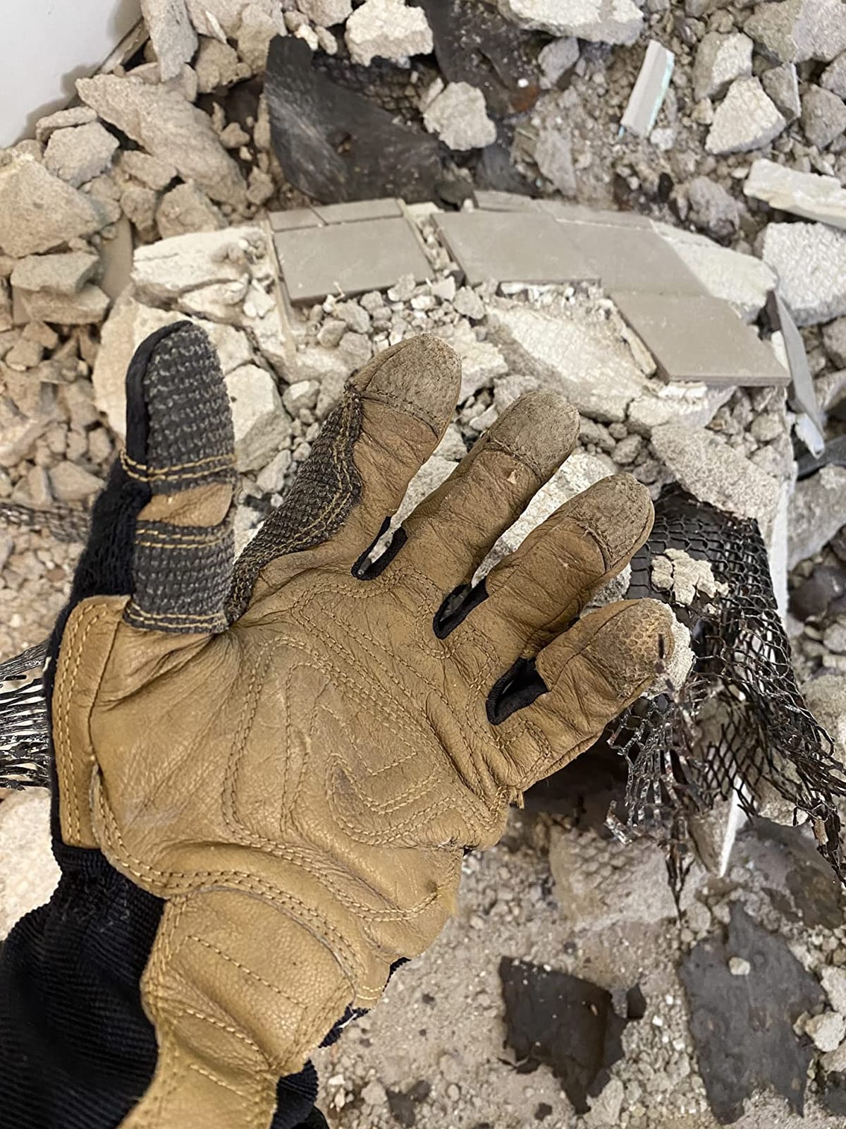 Ironclad Ranchworx Work Gloves RWG2, Premier Leather Work Glove, Performance Fit, Durable, Machine Washable customer photo 1