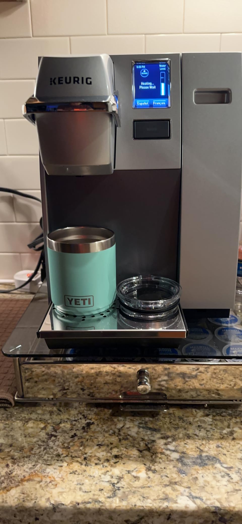 Keurig K155 Office Pro Single Cup Commercial K-Cup Pod Coffee Maker, Silver customer photo 2