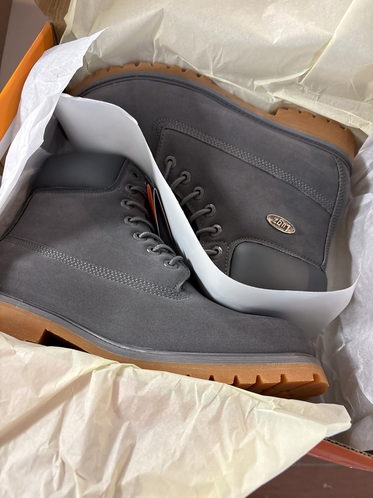 Lugz mens Convoy Classic 6-inch Chukka Boot customer photo 2