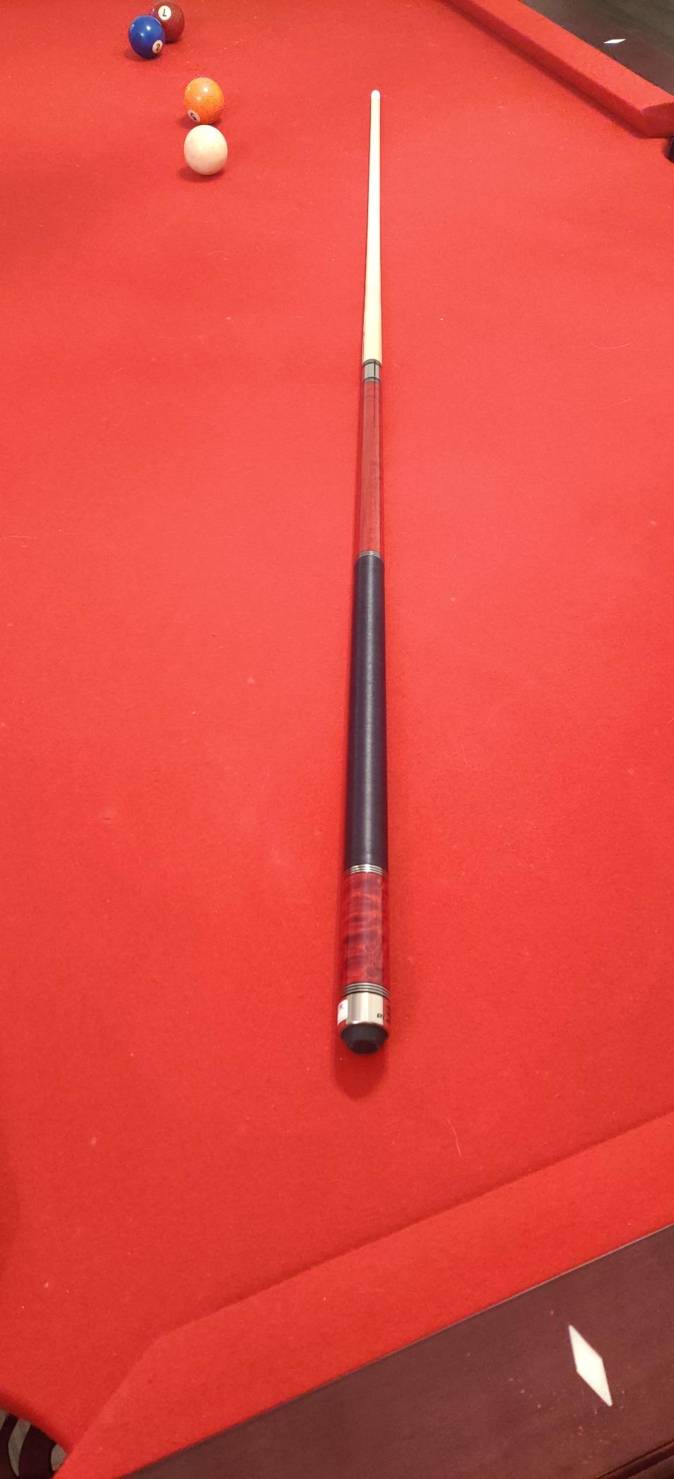 Players Classic Birds-Eye Maple with Triple Silver Rings Cue | North American Hard Maple, Birdseye with Linen Wrap customer photo 2