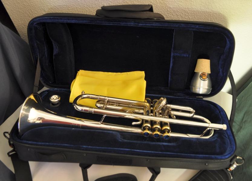 Protec Trumpet Compact Practice Liberty Mute, Aluminum, Model ML203 customer photo 2