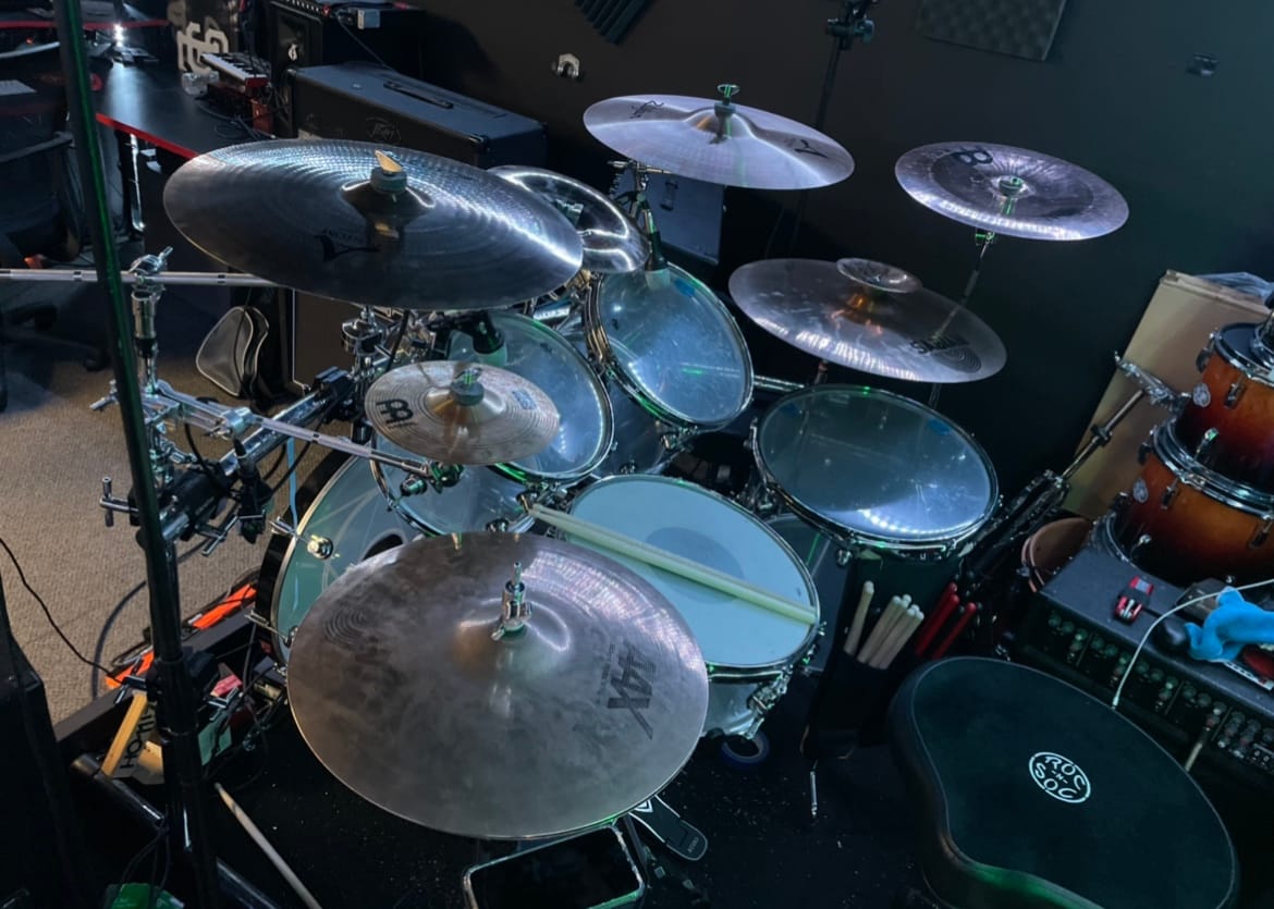 Evans Heavyweight Coated Snare Drumhead 14 Inch | Evans Heavyweight coated snare heads deliver powerful attack, focused tone, reverse-dot durability and controlled response. customer photo 2