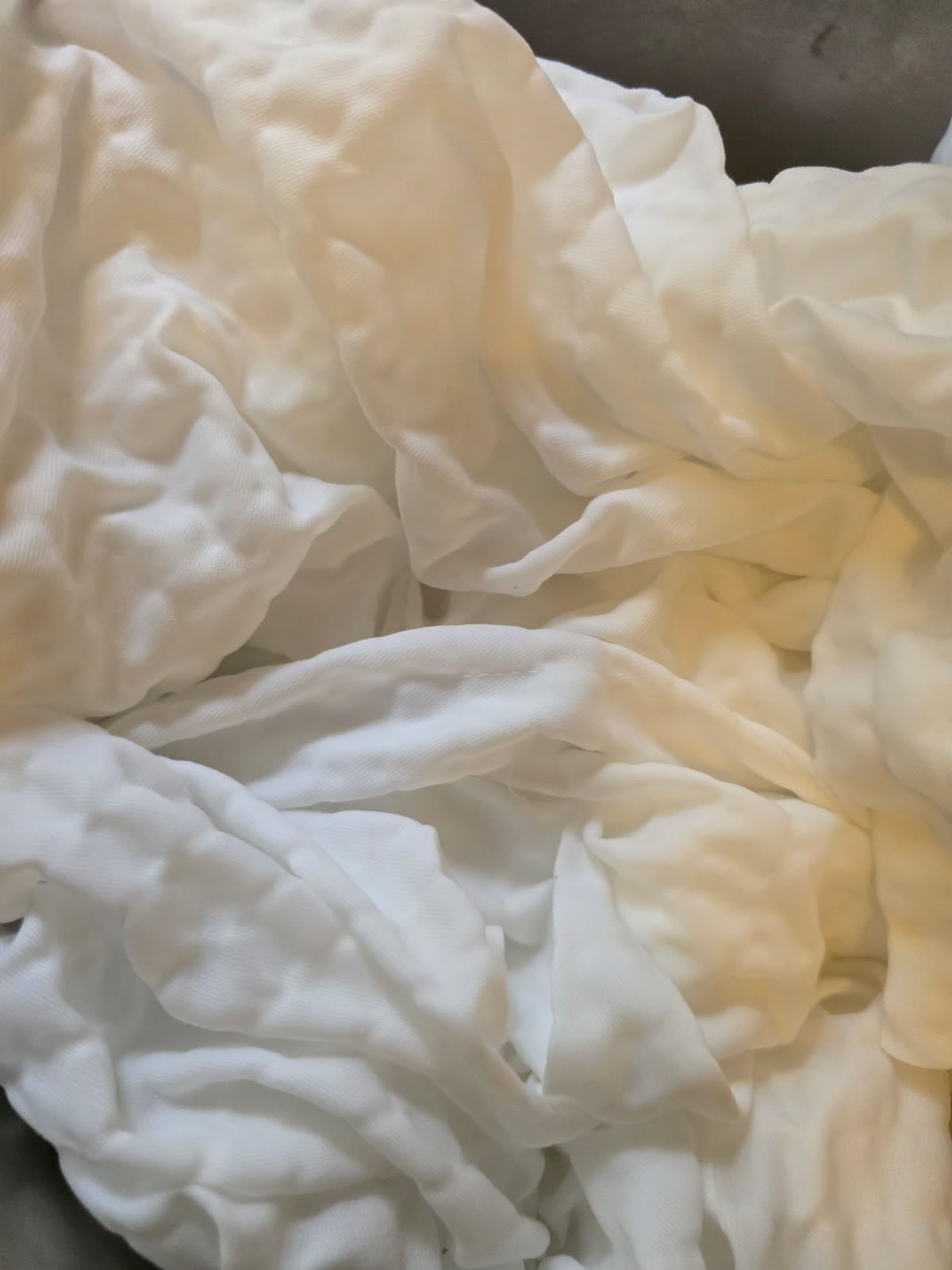 Coverlet Queen Size | Lightweight & Breathable Cotton Blend | Bedspread with Unique Wash-Activated Ripple Texture | Hotel Bedspread | White Quilt for All Season Comfort customer photo 1