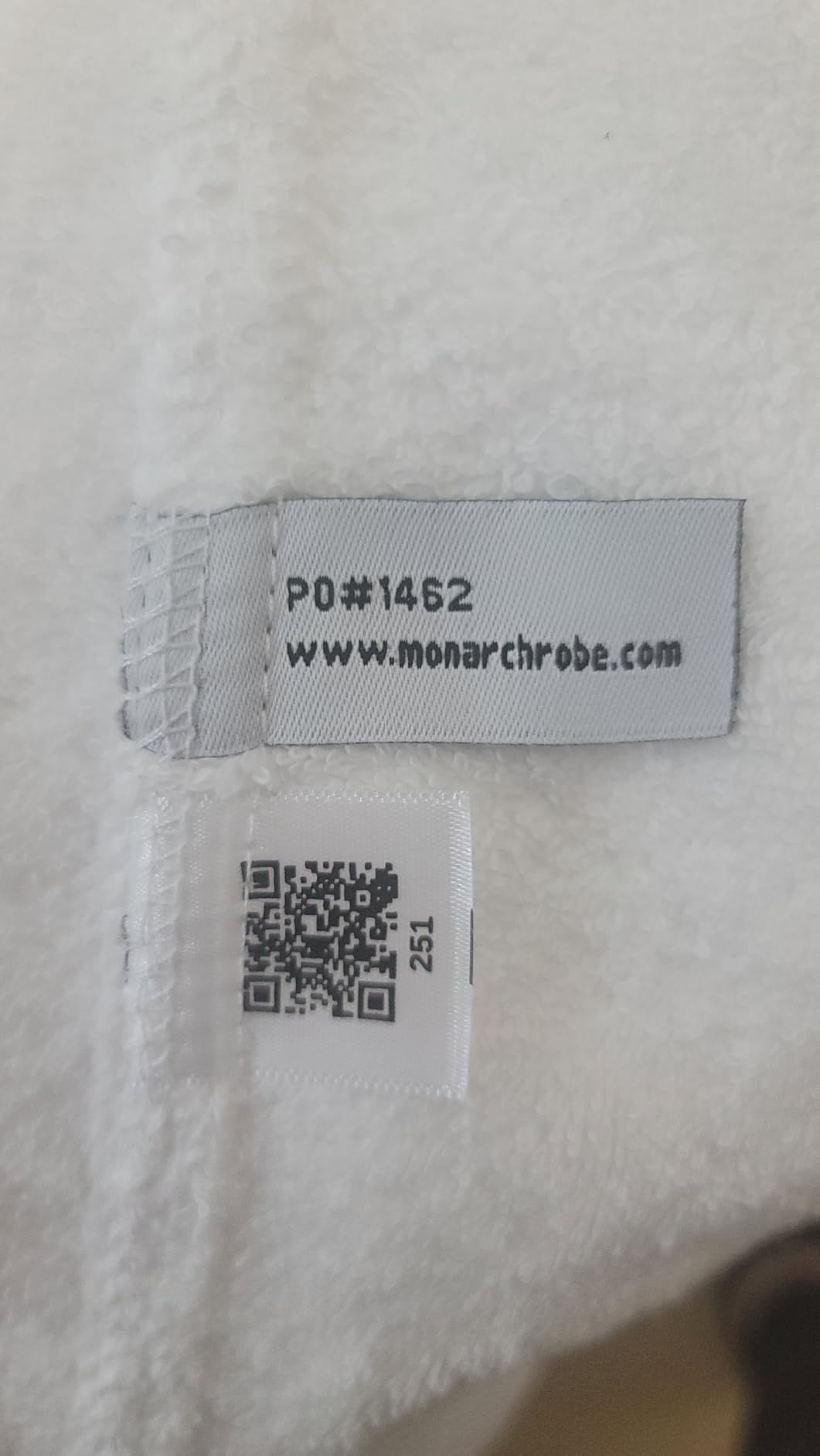 Marriott Terry Velour Bathrobe - Luxury 100% Cotton Hotel Spa Robe - Plush, Absorbent, Machine Washable - Shawl Collar, One Size customer photo 2
