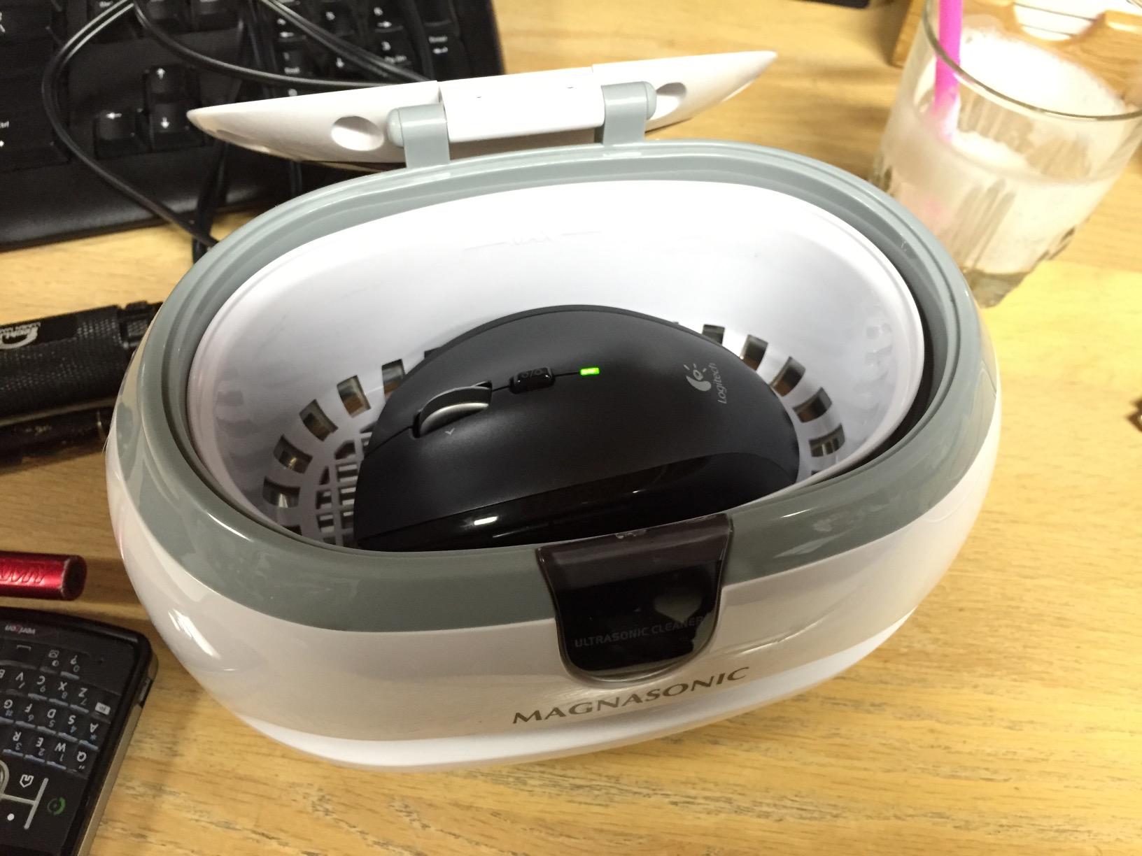 Magnasonic Professional Ultrasonic Jewelry Cleaner Machine for Cleaning Eyeglasses, Watches, Rings, Necklaces, Coins, Razors, Combs, Tools, Parts, Instruments (CD2800) customer photo 1