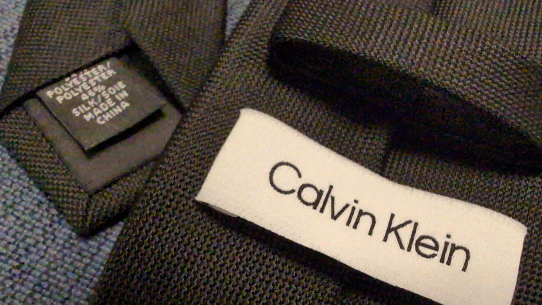 Calvin Klein Men's Solid and Pattern Neckties - Dress Ties for Work, Weddings & Formal wear customer photo 2