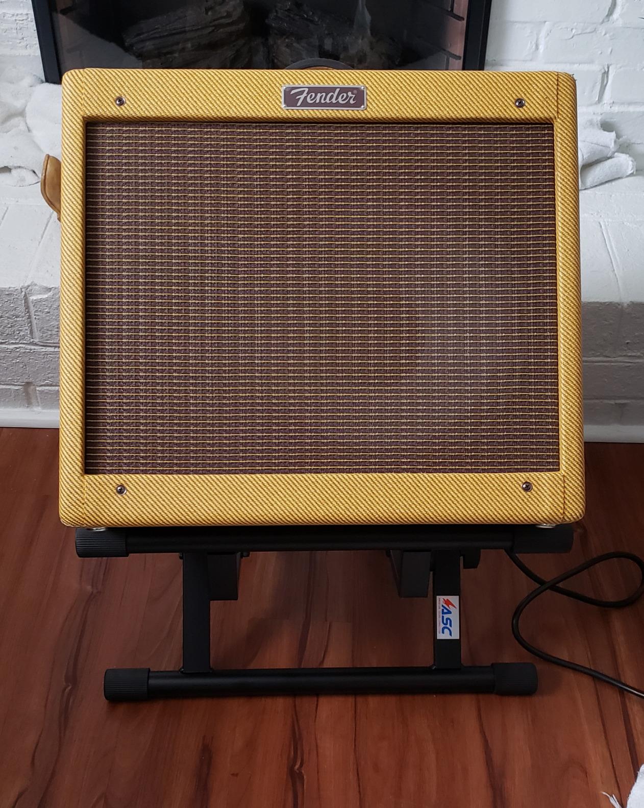 American Sound Connection Professional Guitar Amp Stand or Speaker Cabinet Adjustable Locking Height up to 99 Lbs customer photo 2
