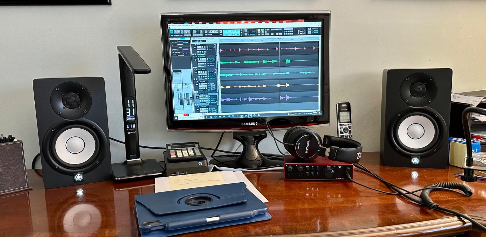 Yamaha HS5 Pair 2-Way bass-Reflex bi-Amplified nearfield Studio Monitors | 5 inch woofers customer photo 1