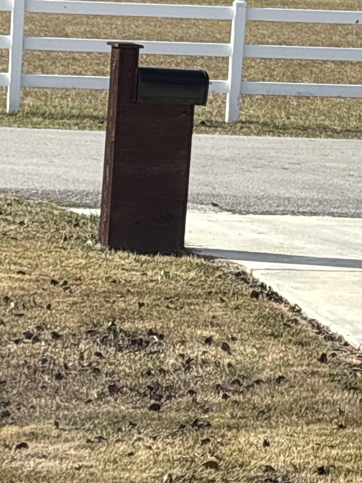 Architectural Mailboxes Chadwick Galvanized Steel Post Mount Mailbox, 8950B-10, Black, Medium Capacity customer photo 1