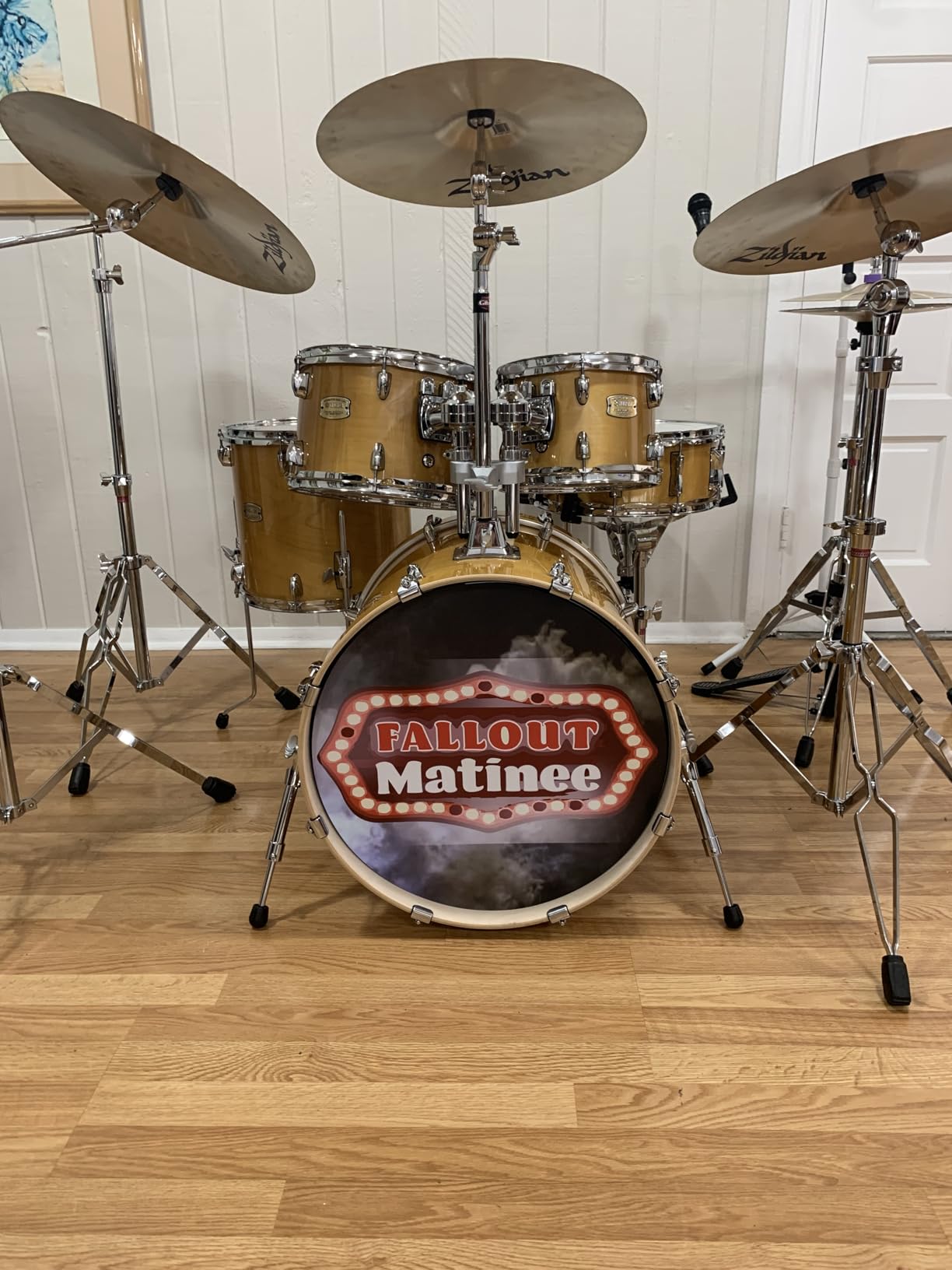 Yamaha Stage Custom Birch 5pc Drum Shell Pack With a 22