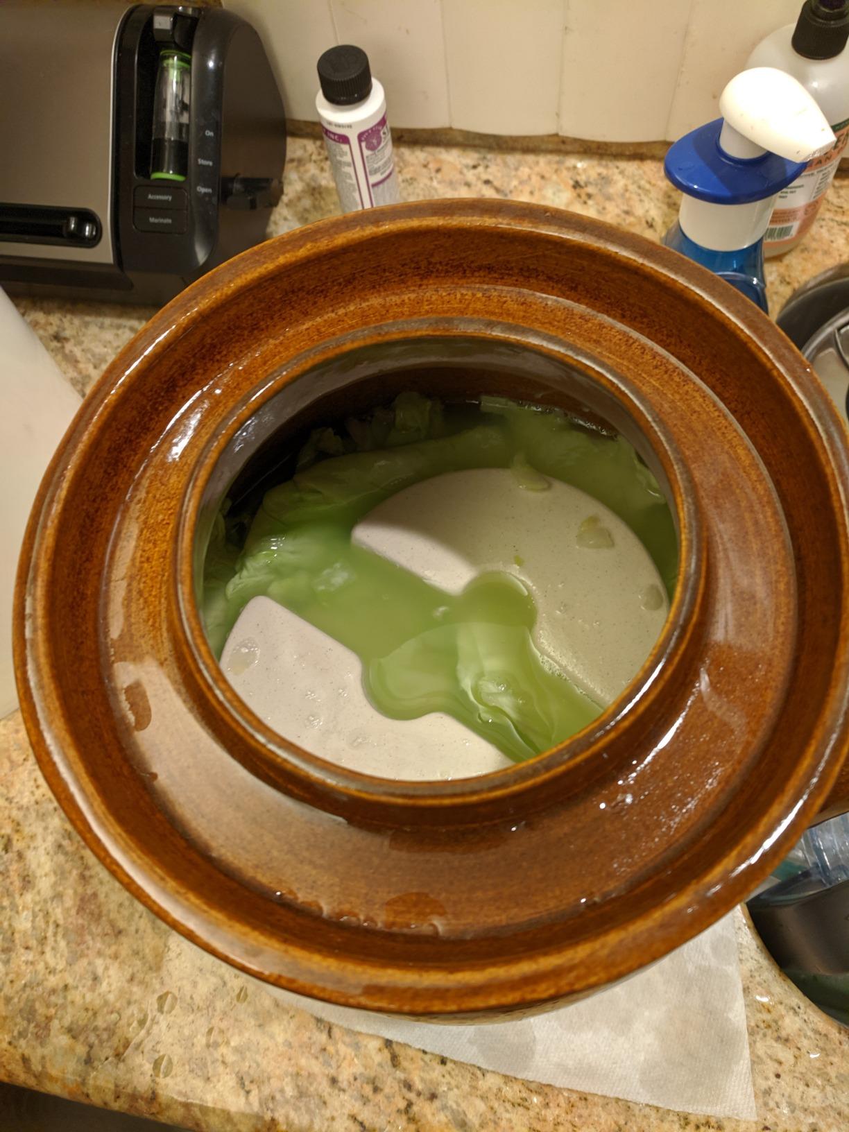 7 L (1.9 Gal) K&K Keramik German Made Fermenting Crock Pot, Kerazo F2 customer photo 1