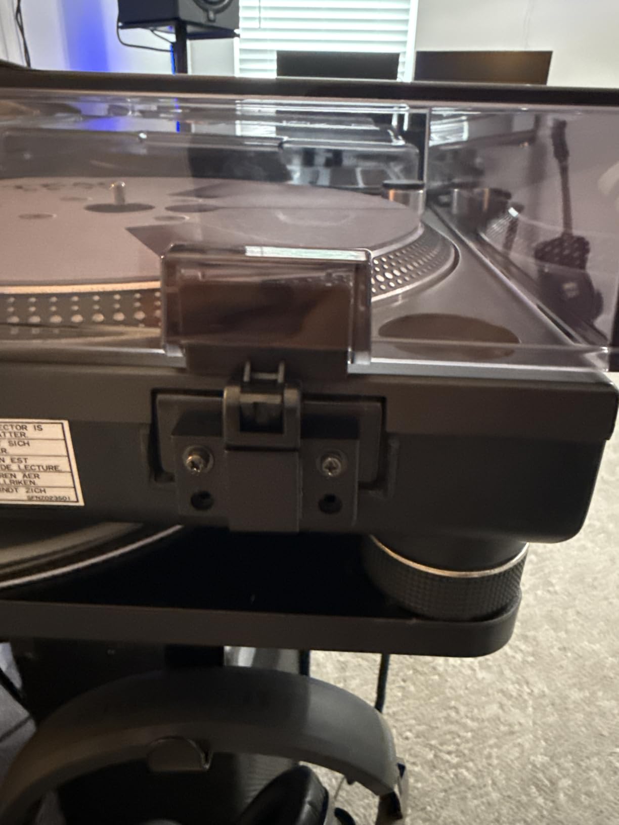 Reloop Dust Cover for RP7000 and RP 8000 Turntables customer photo 1