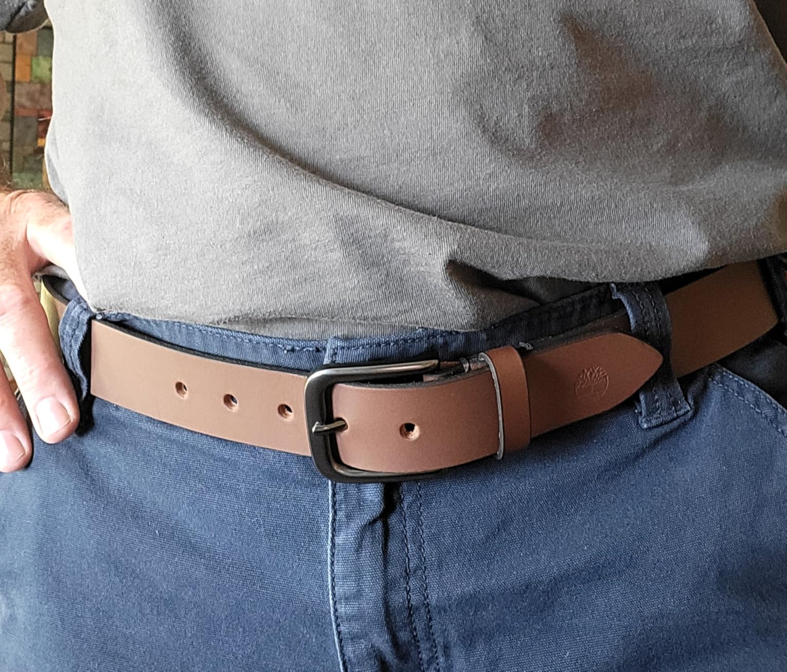 Timberland 35MM Classic Jean Belt customer photo 1