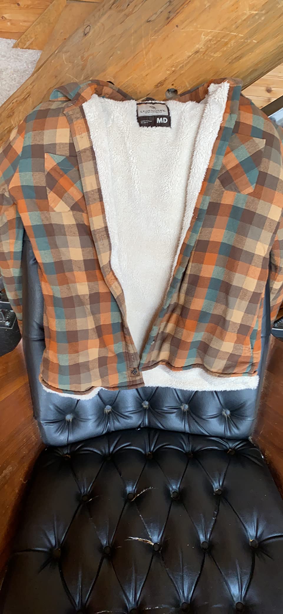 Legendary Whitetails Women's Sherpa Lined Flannel Shacket customer photo 1