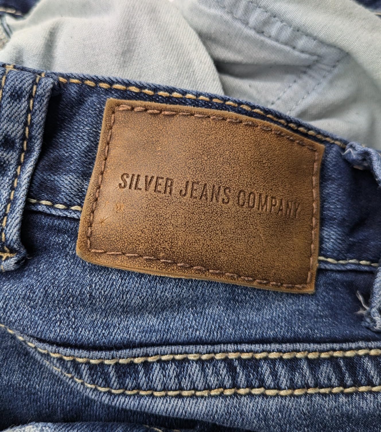 Silver Jeans Co. Men's Zac Relaxed Fit Straight Leg Jean - Legacy customer photo 2