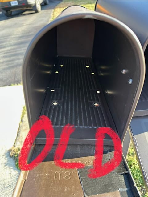 Architectural Mailboxes Winston Post Mount Mailbox, Black, Medium customer photo 1