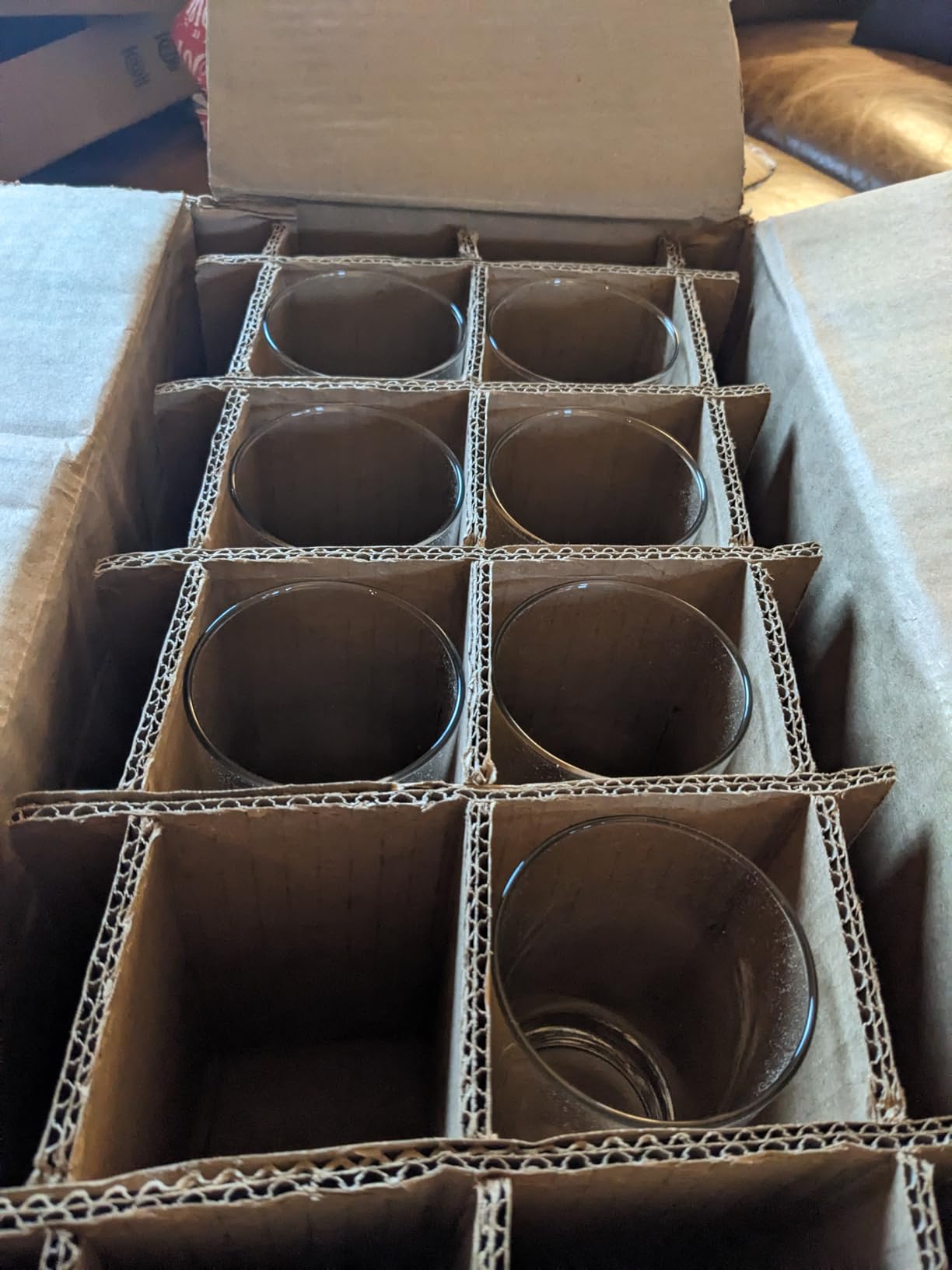 Libbey Heavy Base Drinking Glasses Set of 8, Weighted Clear Water Cups | 15.5 oz Capacity for Water, Juice, Soda, Cocktails, and More with Weighted Base and Dishwasher-Safe Cleanup customer photo 1