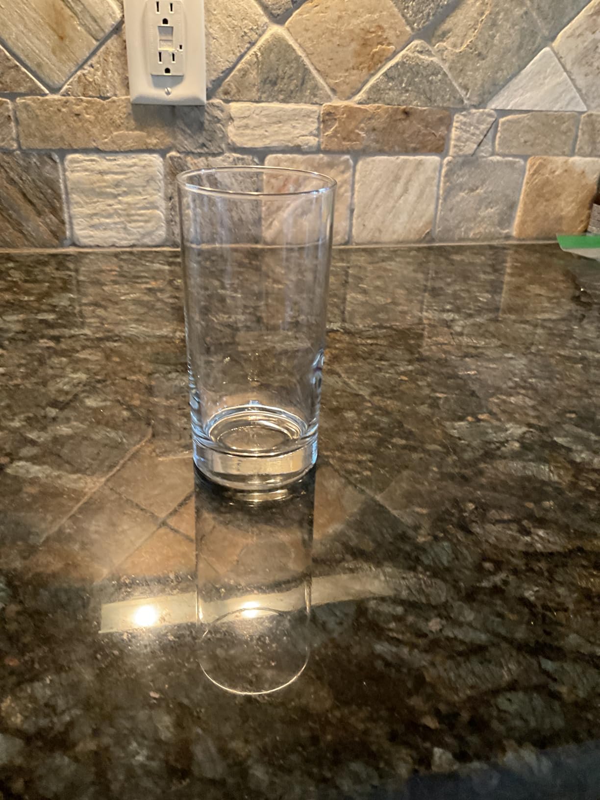Libbey Heavy Base Drinking Glasses Set of 8, Weighted Clear Water Cups | 15.5 oz Capacity for Water, Juice, Soda, Cocktails, and More with Weighted Base and Dishwasher-Safe Cleanup customer photo 2