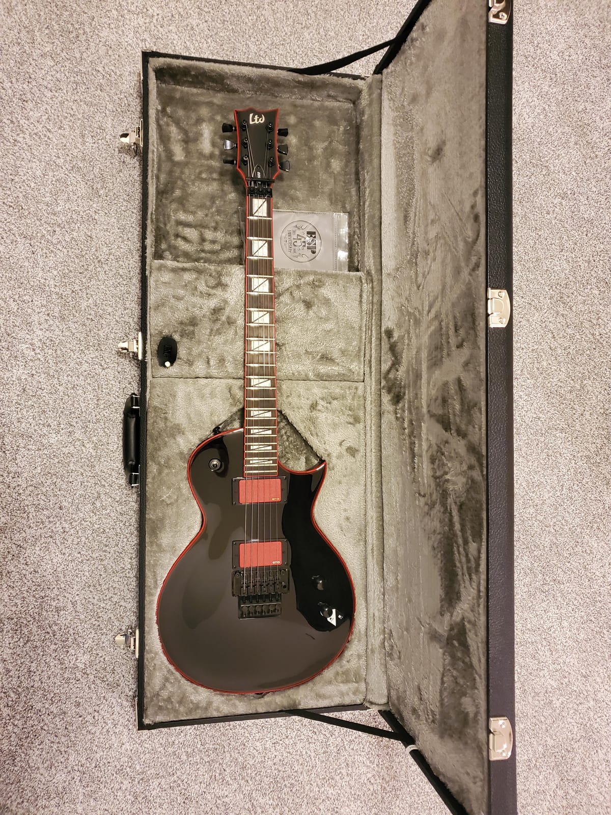 ESP LTD GH-600 Gary Holt with Floyd Rose - Black customer photo 2