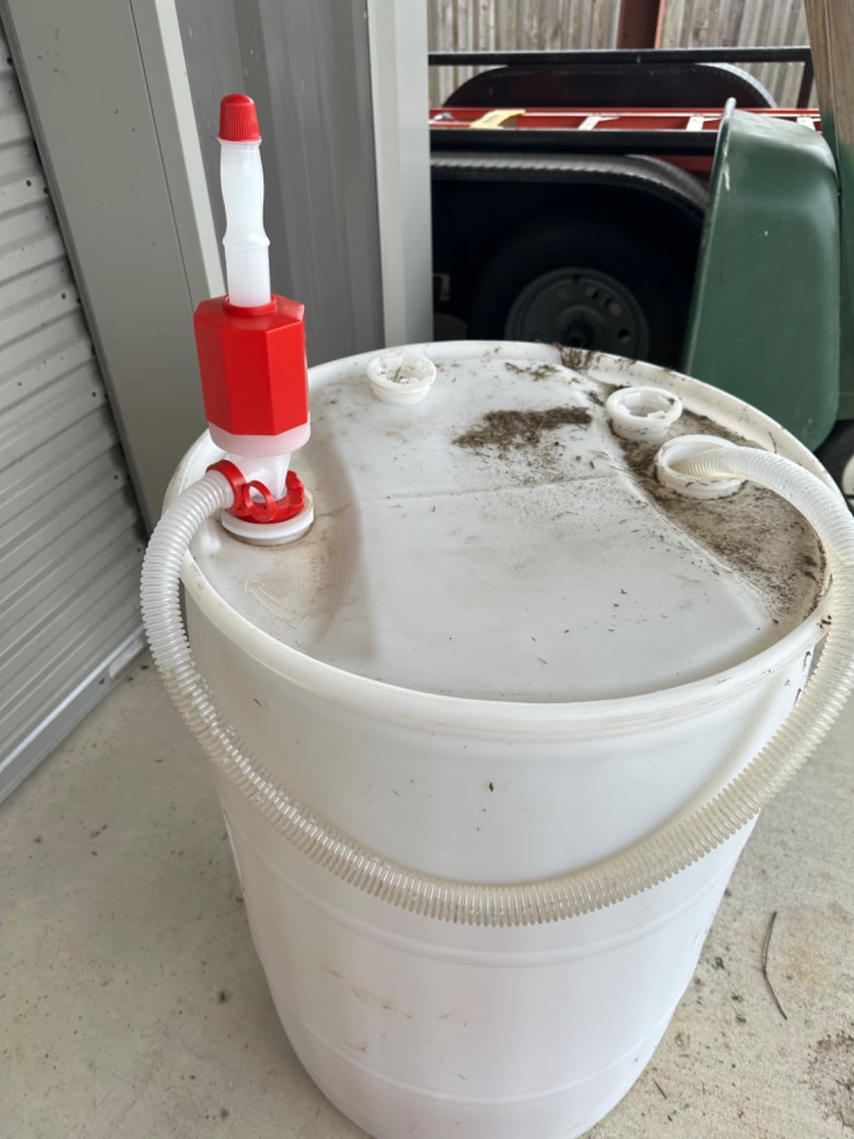 TERA PUMP Emergency 55 Gallon Drum Water Pump | Food Grade BPA-Free, Heavy Duty Hand Barrel Siphon, 5.5 GPM, Drinking Water Transfer, Disaster Preparedness customer photo 1