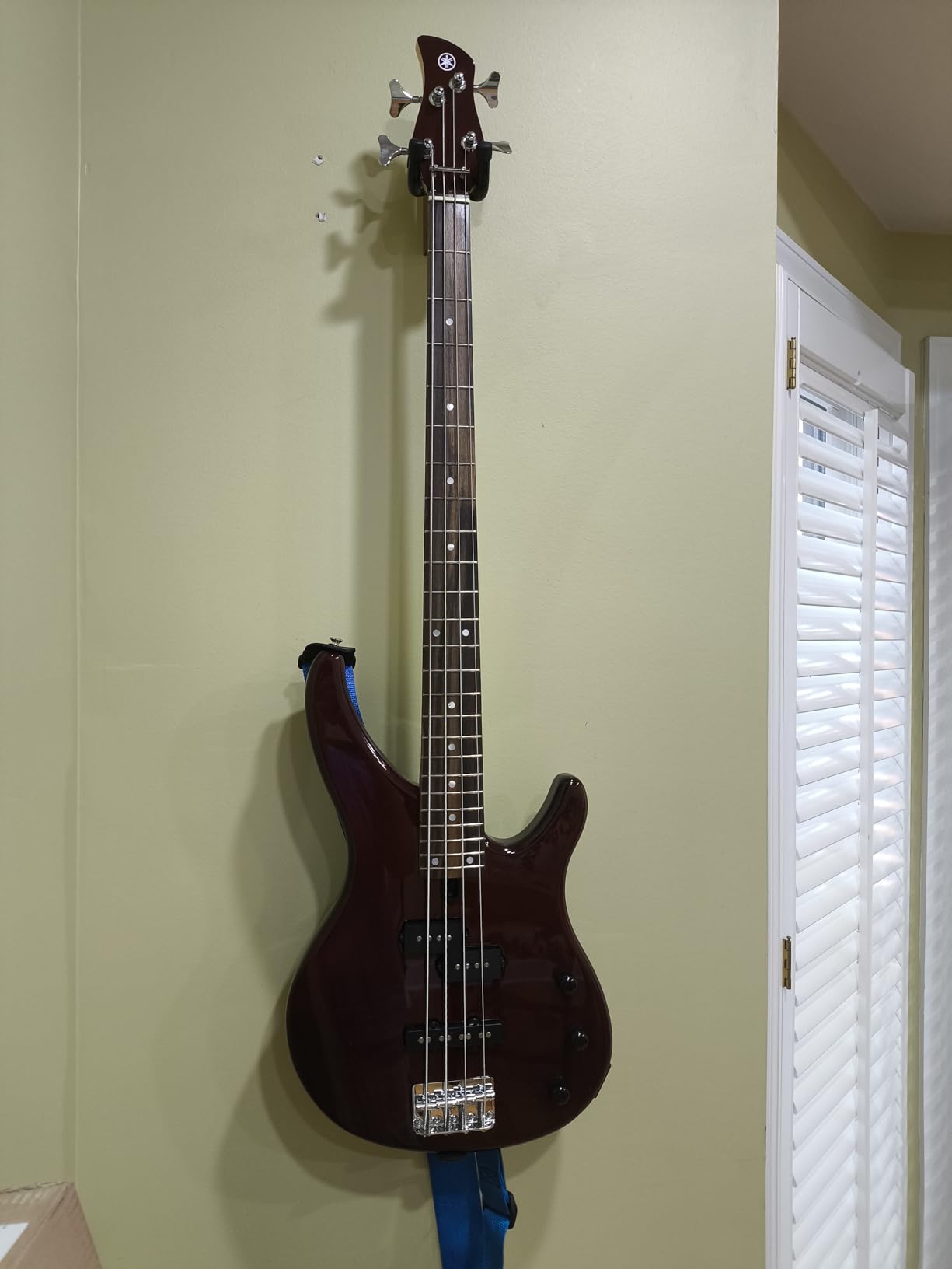 Yamaha TRBX174EW TBL 4-String Electric Bass Guitar with Exotic Wood Top customer photo 1