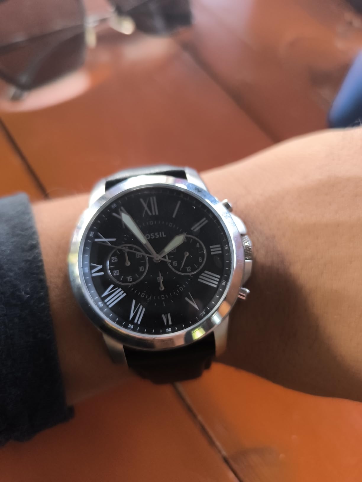 Fossil Men's Watch, Grant Quartz Chronograph Watch customer photo 2