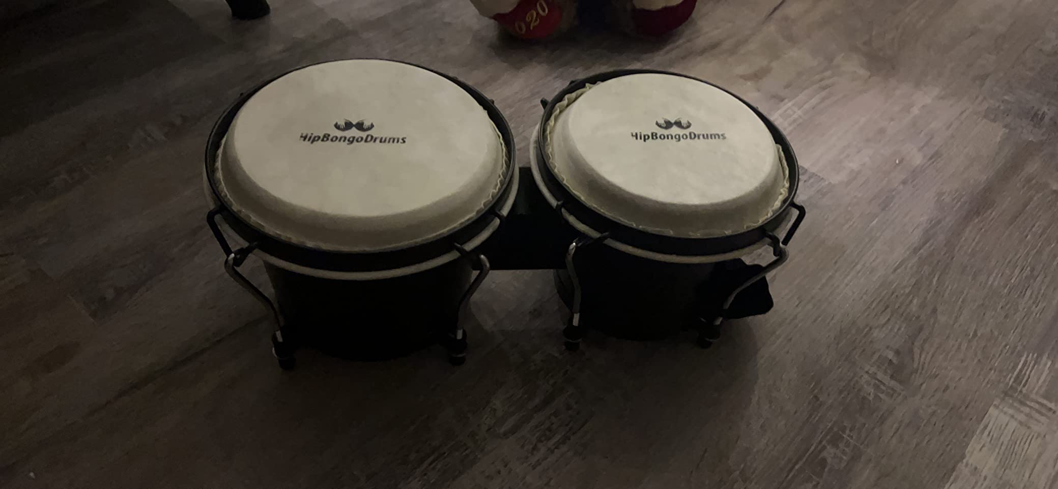 Bongo Drum Set 6 and 7 Inch for Adults & Beginners, Tunable Hand Percussion Instruments, Hickory Wood Shells, Metal Hardware with Tuning Wrench customer photo 2